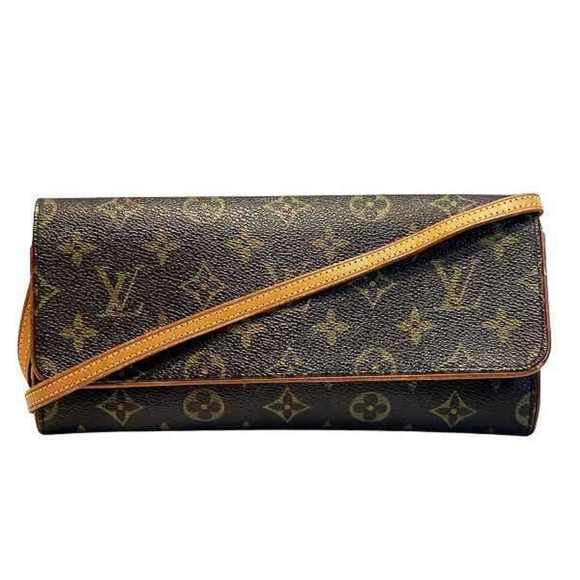 Louis Vuitton Monogram Pochette Twin GM M51852 Bag Shoulder Women's - Picture 1 of 9